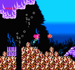 Little Mermaid, The (USA) In game screenshot